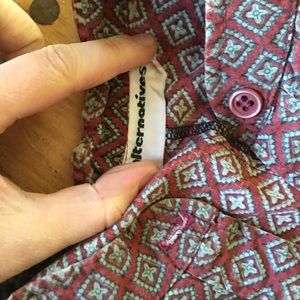 Vintage 70’s shirt dress. Puff sleeves. Polyester. Full length.